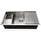 Nantucket Sinks 36In. Large Prep Station Single Bowl Stainless Steel Kitchen Sink with Compatible Accessories SR-PS-3620-16 - alternate 5